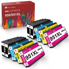 8PK Ink Cartridge For HP 950XL 951XL OfficeJet Pro 8600 8610 8620 8625 8630 9630