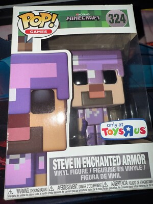Enchanted Armor Minecraft Steve Pop Game Minecraft Minecraft Alex