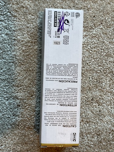 Ikea ROLLSBO LED bulb E26 140 lumen, dimmable/tube-shaped gray glass 804.415.99 - Picture 2 of 2