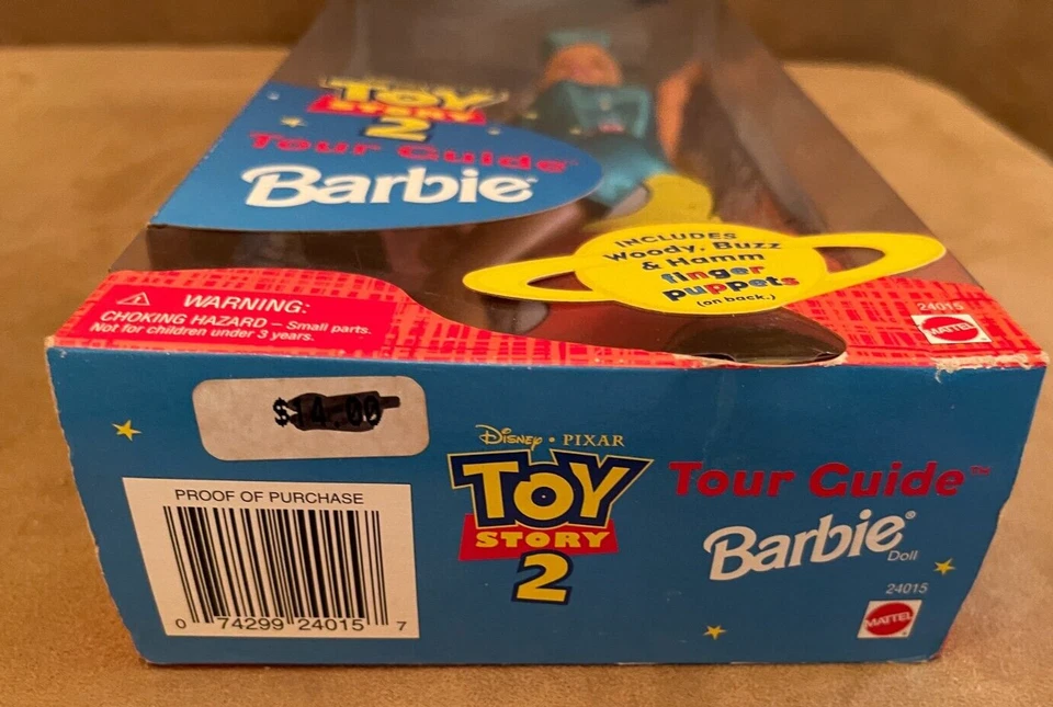 Muñeca Barbie Toy Story 2 Tour Guide 1999 Edición Especial Disney Pixar 24015 Nueva en Caja Foto 4 de 4