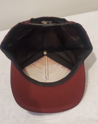 Supreme Box Logo Starter X Reflective Burgundy 5 Panel Camp Cap