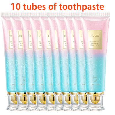 Advanced Niacinamide Toothpaste Whitens Teeth 24h Fresh Breath Repairs Enamel