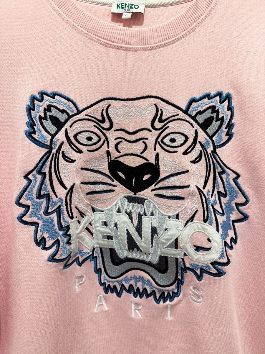 KENZO トラ刺繍 ピンク トレーナー 【公式通販】