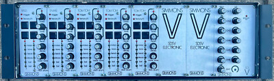 Simmons SDSV Modular Drum Synthesizer in 19'' Format