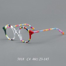 Men Women Luxury Reading Glasses Readers Acetate Retro Round Eyeglass frames