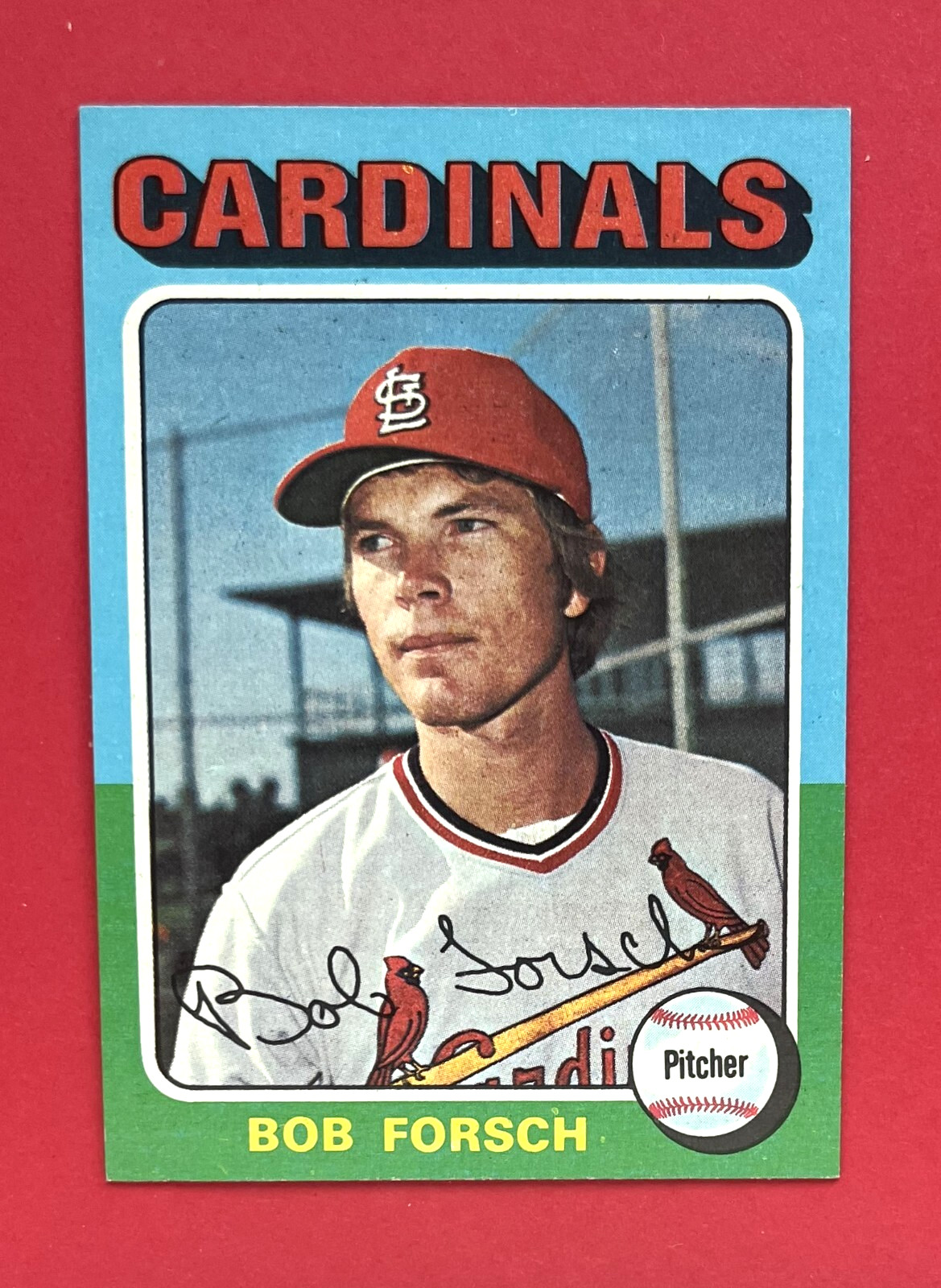 1975 Topps "MINI" #51 Bob Forsch ROOKIE St. Louis Cardinals NRMT OR BETTER