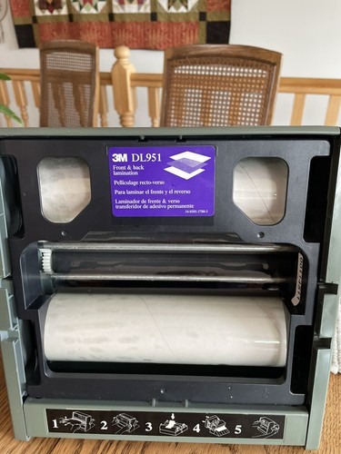3M LS950 Laminator Laminating System Non-Electric Made In USA + 3 Cartriges - Picture 3 of 8