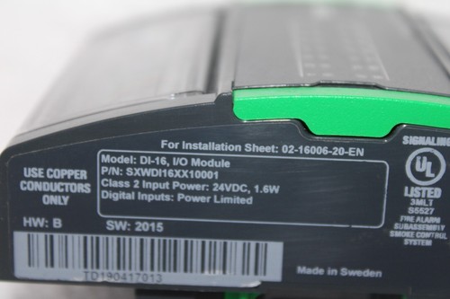 Schneider SXWDI16XX10001 DI-16, módulo de E/S módulo central de E/S, SpaceLog... - Picture 3 of 5