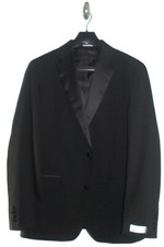NWOT Men's 42S 42 Short NORDSTROM RACK Satin Lapel Tuxedo Jacket in Black