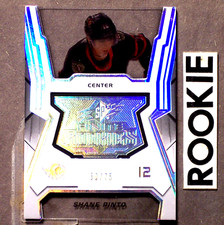 SHANE PINTO 2021-22 SPx Finite ROOKIES Silver Spectrum /75 #F-9 Ottawa Senators