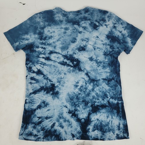 Chip & Pepper Tie Dyed Shirt, Blue and White Size Large - Picture 4 of 7