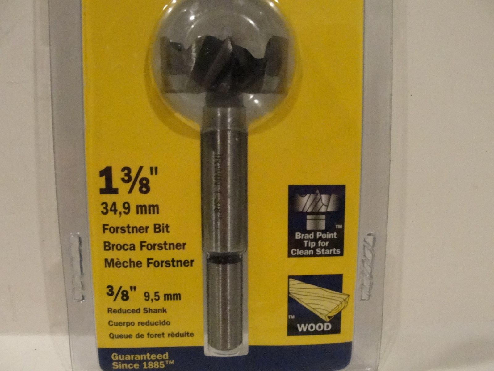 Irwin Speedbor 42922 13/8Inch by 3/8Inch Shank Forstner Bit eBay