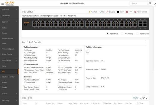 HP Switch Aruba J9772A 2530-48G-PoEP 48x10/100/1000 + 4xSFP-Slot, 380W PoE+ - Bild 10 von 10