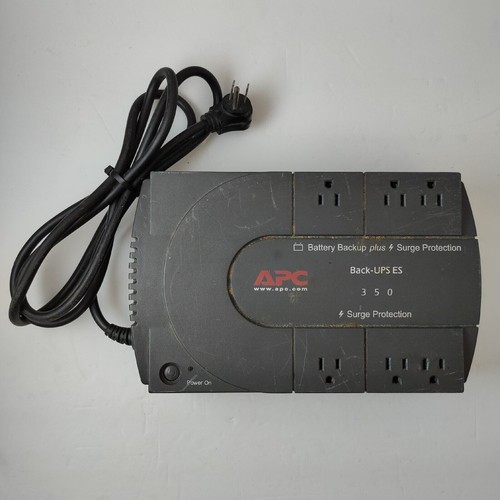 Battery Backup Plus APC UPS: 120V BE350U Untested & Battery - 第 1/6 張圖片