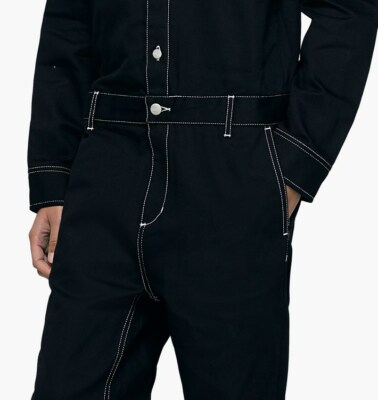 CARHARTT WIP W´ Manton Coverall / Jumpsuit Black - Size: M, Colour