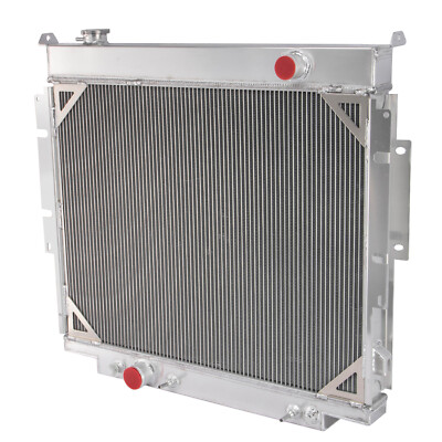 3-Row Aluminum Radiator For 1983-1994 Ford F150 F250 F350 F59 Diesel 6.9 7.3L V8