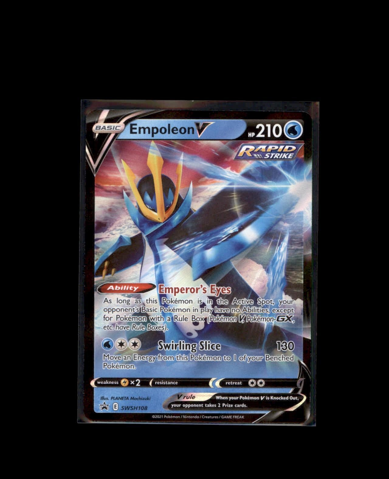 Empoleon V Holo Promo SWSH: Sword & Shield Promo Cards SWSH108 NM