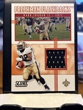 2020 Score - Freshman Flashbacks #FF-MI Mark Ingram Jersey Patch (MEM)