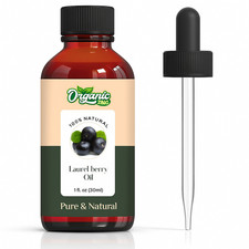 Laurel Berry Oil 100% Pure Natural Carrier Oil Hair Skin Care Massage DIY