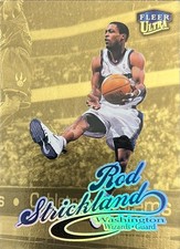 1998 Ultra #97 Rod Strickland Platinum Medallion