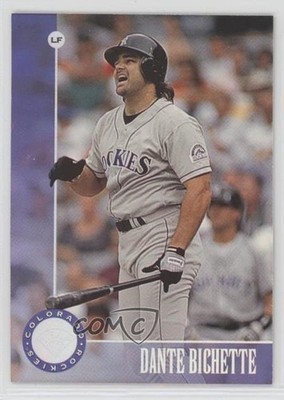 1996 Leaf Silver Dante Bichette #101 2k3