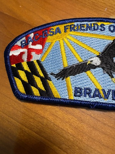Boy Scouts BAC-BSA Friends of Scouting Shoulder Patch - Brave (new patch) - Picture 2 of 6