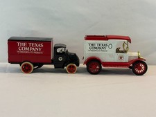 ERTL Texaco Coin Bank Truck Lot 1913 Model T Van  Delivery Truck w Key Original