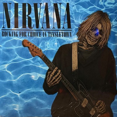Nirvana Live 2 LP Blue Vinyl Rocking For Choice In Tinseltown Live 10/25/91 NEW