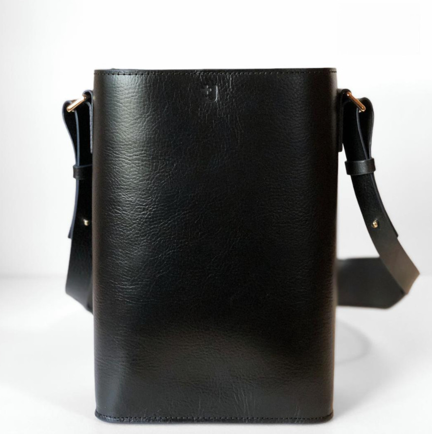 UNIQLO +J - Jil Sander Collaboration Leather Black Shoulder Bag