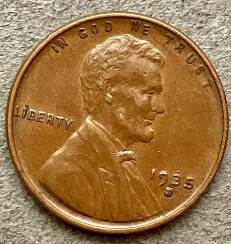1935-S   Lincoln Wheat Cent - [XF EF] Extremely Fine - High Grade ~ B653