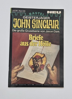 John Sinclair Band 286 Briefe aus der Hölle Bastei Horror Heft