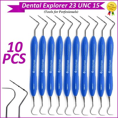 Dental Perio Explorer 23 Probe UNC 15 Color Marking Diagnostic Double Ended Tool