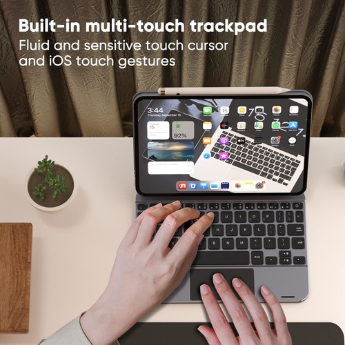 iPad mini 7 & Mini 6 Keyboard case for 8.3-inch 6th 2021/7th 2024 Generation,... - Picture 2 of 7