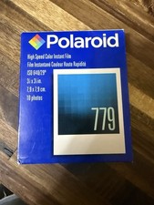 Polaroid 779 - Color instant film ISO 640 10 exposures 7.9x7.9 cm Exp 12/03