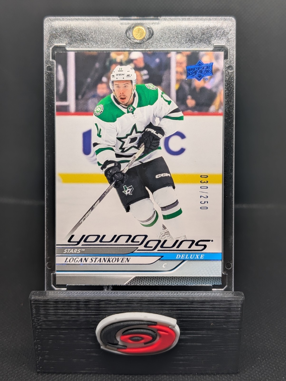 2024-25 Upper Deck LOGAN STANKOVEN Young Guns /250 Deluxe #244 Rookie SP