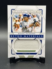 2021 National Treasures #RM-RP Rafael Palmeiro Retro Materials Gold #/25