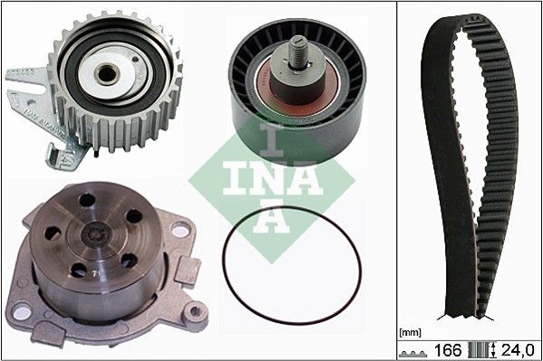 Schaeffler INA 530 0226 30 Wasserpumpe + Zahnriemensatz FüR Alfa Romeo-image