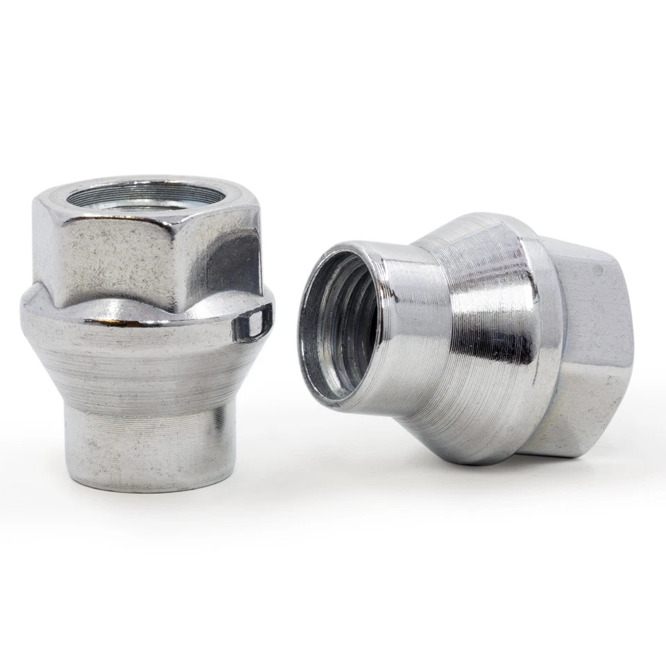 Lug Nuts Open End ET 低调 14x1.5 铬 20 件 — 第 2/2 张图片