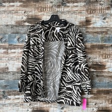 Chicos Button Up Blazer Size 1