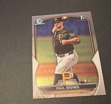 Topps 2023 Bowman Chrome 1st Bowman Paul Skenes #BDC-14 Pirates MLB