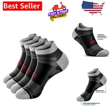 Low Cut Ankle Compression Socks - Enhanced Support for Active Lifestyles
