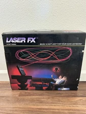 Vintage 1980s DJ LASER FX Stereo Visual Music Sound Activated Laser Light Show