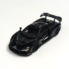 Senna 1:64 Scale Model - Sleek Black Supercar - Detailed Alloy Diecast