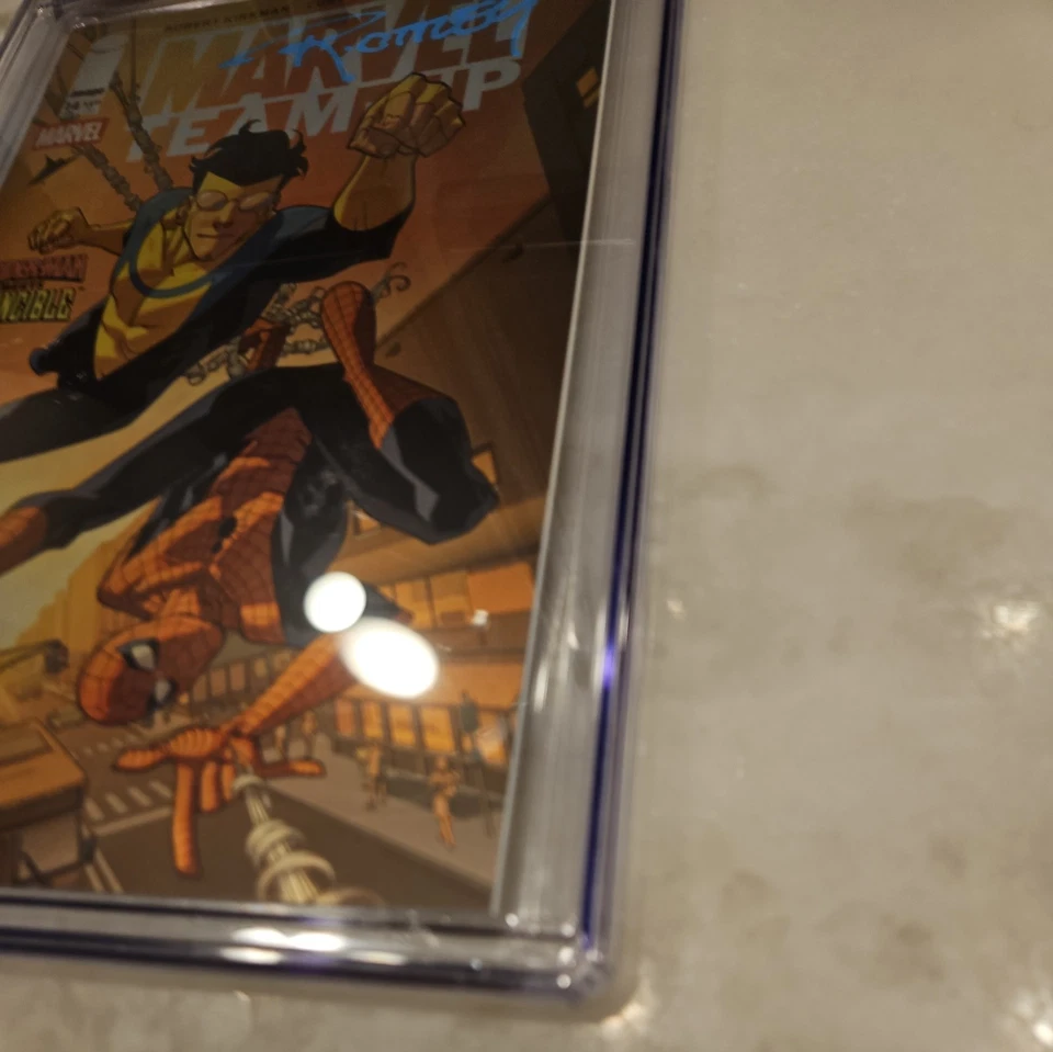 MARVEL TEAM-UP 14 CGC 9.8 BATTLE BEAST BLIND BAG V1! INVINCIBLE & SPIDER-MAN!1!! - Image 4 of 4