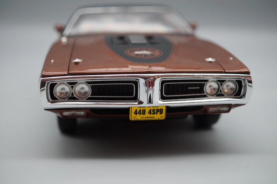 Dodge Super Bee 1971 1/18 Ertl/AW Auto World American Muscle -TS703 - Imagen 2 de 4