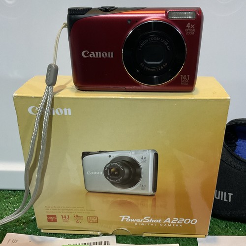 Canon Powershot A2200 14.1 MP Digital Camera with 4x Optical Zoom, 2.7 LCD Works