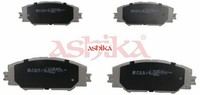 Ashika 50-02-230 Bremsbelagsatz FüR Scheibenbremse Bremsbelagsatz
