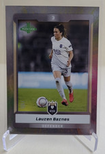 2025 PARKSIDE NWSL VOL 1 LAUREN BARNES SHIMMER FOIL #186 SEATTLE REIGN FC /100