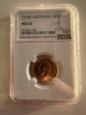 1918 P Sovereign King George V