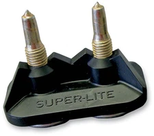 Stud Boy Super-Lite Pro Series Double Backer Plates-Black-.75in.-2512-P1-BLK